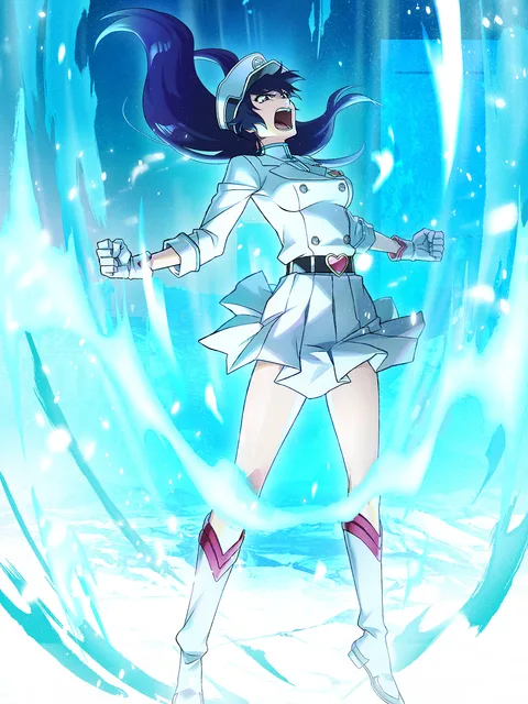 Bambietta Basterbine — Schrift "E", official character artwork