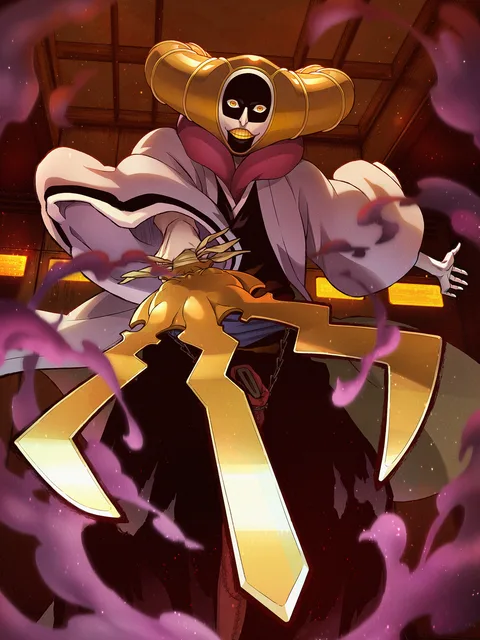 Mayuri Kurotsuchi — Squad 12 Captain, official character artwork