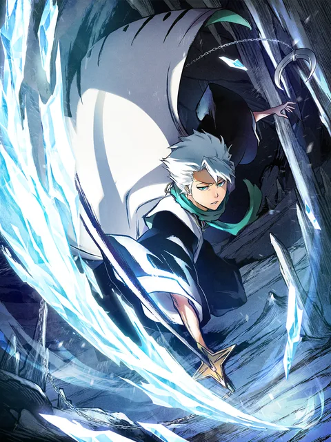 Toshiro Hitsugaya — Squad 10 Captain, official character artwork